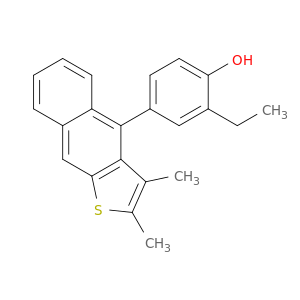 Phenol, 4-(2,3-dimethylnaphtho[2,3-b]thien-4-yl)-2-ethyl-