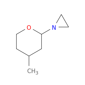 Aziridine, 1-(tetrahydro-4-methyl-2H-pyran-2-yl)-