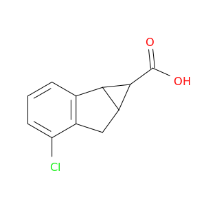 5-chloro-1H,1aH,6H,6aH-cyclopropa[a]indene-1-carboxylic Acid