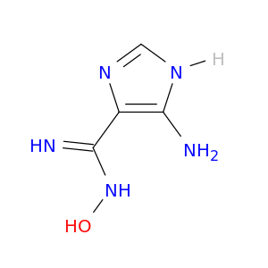 1H-Imidazole-4-carboximidamide,5-amino-N-hydroxy-