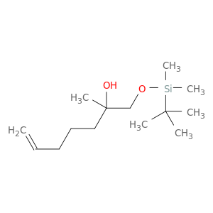 6-Hepten-2-ol, 1-[[(1,1-dimethylethyl)dimethylsilyl]oxy]-2-methyl-