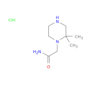 2-(2,2-Dimethylpiperazin-1-yl)acetamide hydrochloride