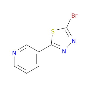 3-(5-bromo-1,3,4-thiadiazol-2-yl)pyridine