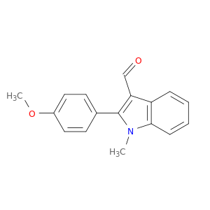 1H-Indole-3-carboxaldehyde, 2-(4-methoxyphenyl)-1-methyl-
