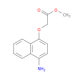 Methyl 2-[(4-Aminonaphthalen-1-yl)oxy]acetate