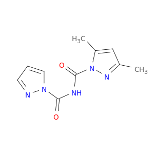 1H-Pyrazole-1-carboxamide, 3,5-dimethyl-N-(1H-pyrazol-1-ylcarbonyl)-