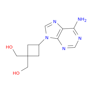1,1-Cyclobutanedimethanol,3-(6-amino-9H-purin-9-yl)-
