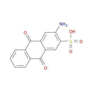 3-amino-9,10-dioxo-9,10-dihydroanthracene-2-sulfonic acid