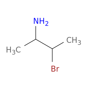 2-Butanamine, 3-bromo-