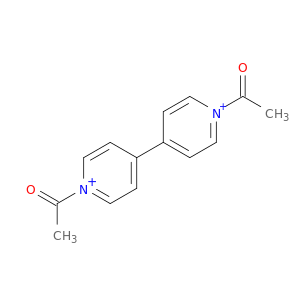4,4'-Bipyridinium, 1,1'-diacetyl-