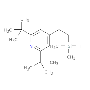 Pyridine, 2,6-bis(1,1-dimethylethyl)-4-[2-(dimethylsilyl)ethyl]-