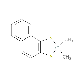 Naphtho[1,2-d]-1,3,2-dithiastannole, 2,2-dimethyl-