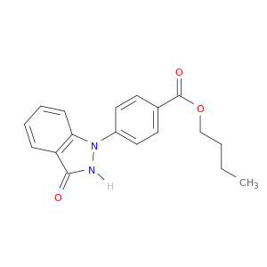 butyl 4-(3-oxo-2,3-dihydro-1h-indazol-1-yl)benzoate