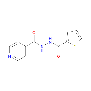 1-ISONICOTINOYL-2-(2-THENOYL)HYDRAZINE