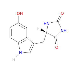 2,4-Imidazolidinedione, 5-[(5-hydroxy-1H-indol-3-yl)methyl]-, (S)-