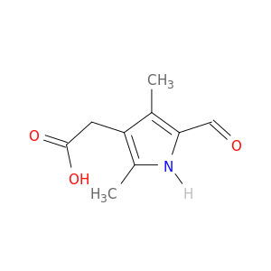 2-(5-甲酰基-2,4-二甲基-1H-吡咯-3-基)乙酸