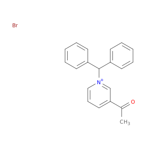 Pyridinium, 3-acetyl-1-(diphenylmethyl)-, bromide