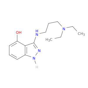 1H-Indazol-4-ol, 3-[[3-(diethylamino)propyl]amino]-