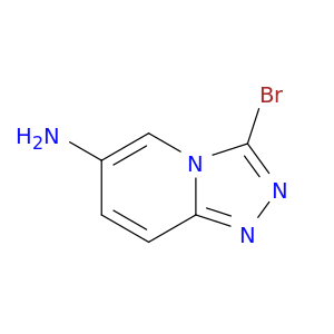 3-溴-[1,2,4]三唑并[4,3-a]吡啶-6-胺