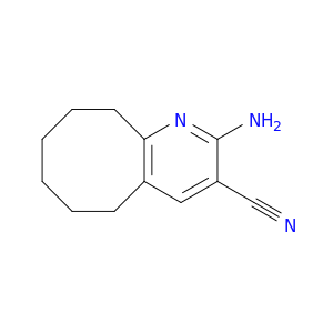 Cycloocta[b]pyridine-3-carbonitrile, 2-amino-5,6,7,8,9,10-hexahydro-
