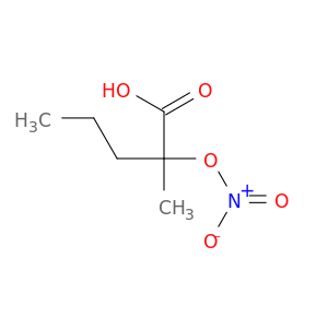 Pentanoic acid, 2-methyl-2-(nitrooxy)-