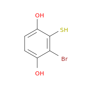 1,4-Benzenediol,2-bromo-3-mercapto-