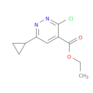 ethyl 3-chloro-6-cyclopropylpyridazine-4-carboxylate