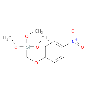 Silane, trimethoxy[(4-nitrophenoxy)methyl]-