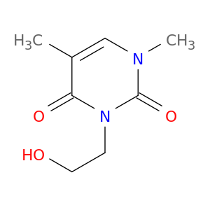 2,4(1H,3H)-Pyrimidinedione, 3-(2-hydroxyethyl)-1,5-dimethyl-