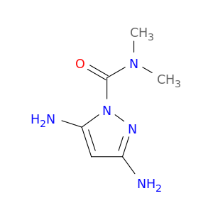 1H-Pyrazole-1-carboxamide, 3,5-diamino-N,N-dimethyl-