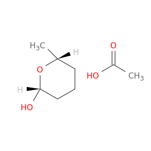 2H-Pyran-2-ol, tetrahydro-6-methyl-, acetate, cis-
