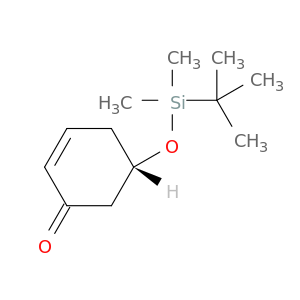 2-Cyclohexen-1-one, 5-[[(1,1-dimethylethyl)dimethylsilyl]oxy]-, (5S)-