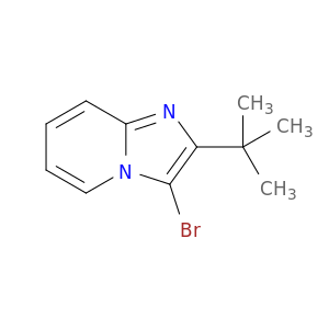 3-溴-2-叔丁基咪唑并[1,2-a]吡啶