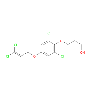 1-Propanol,3-[2,6-dichloro-4-[(3,3-dichloro-2-propen-1-yl)oxy]phenoxy]-