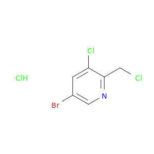 5-Bromo-3-chloro-2-(chloromethyl)pyridine hydrochloride
