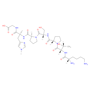 Glycine, L-lysyl-L-threonyl-L-prolyl-L-seryl-L-prolyl-L-histidyl-