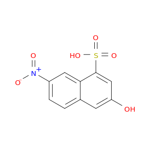 3-hydroxy-7-nitronaphthalene-1-sulfonic acid