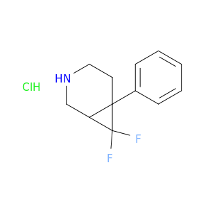 7,7-difluoro-6-phenyl-3-azabicyclo[4.1.0]heptane hydrochloride