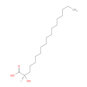Octadecanoic acid, 2-hydroxy-, (2R)-