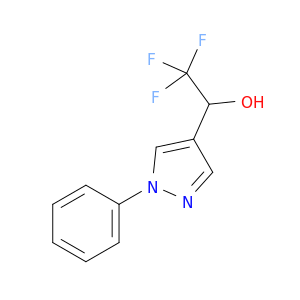 2,2,2-三氟-1-(1-苯基-1H-吡唑-4-基)乙烷-1-醇