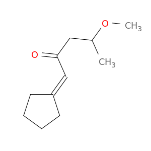 2-Pentanone, 1-cyclopentylidene-4-methoxy-