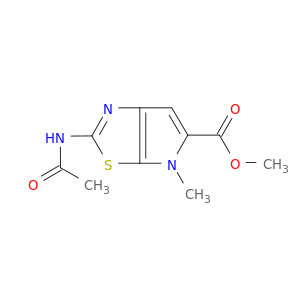 METHYL 2-(ACETYLAMINO)-4-METHYL-4H-PYRROLO[3,2-D][1,3]THIAZOLE-5-CARBOXYLATE
