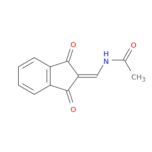 Acetamide, N-[(1,3-dihydro-1,3-dioxo-2H-inden-2-ylidene)methyl]-