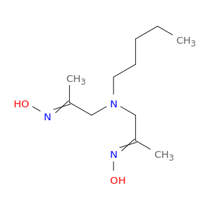 2-Propanone, 1,1'-(pentylimino)bis-, 2,2'-dioxime