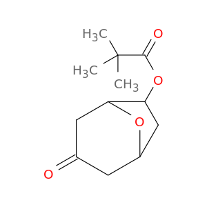 Propanoic acid, 2,2-dimethyl-, 3-oxo-8-oxabicyclo[3.2.1]oct-6-yl ester