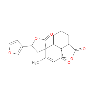 Spiro[furan-3(2H),7'(10'H)-[1H]naphtho[1,8a-c]furan]-2,3',10'(3'aH)-trione,5-(3-furanyl)-4,4',5,5',6',6'a-hexahydro-8'-methyl-, (3S,3'aR,5S,6'aS,10'aR)-(9CI)