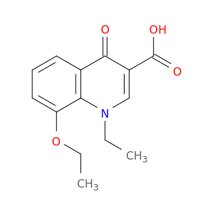 3-Quinolinecarboxylicacid, 8-ethoxy-1-ethyl-1,4-dihydro-4-oxo-