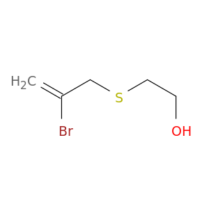 Ethanol,2-[(2-bromo-2-propen-1-yl)thio]-