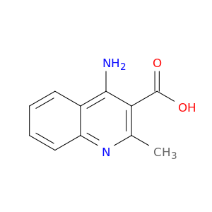 3-Quinolinecarboxylicacid, 4-amino-2-methyl-