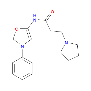 1-Pyrrolidinepropanamide,N-(3-phenyl-5-isoxazolyl)-